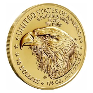 Moneda de Oro American Eagle 2026 BU anverso