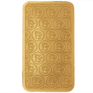 Lingote SEMPSA de Oro 5 g detalle reverso