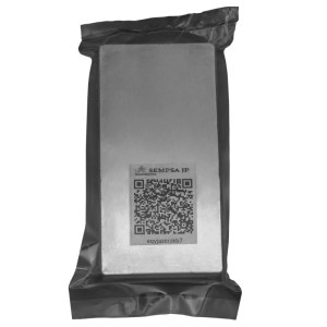 Lingote de Plata de Sempsa de 1Kg reverso