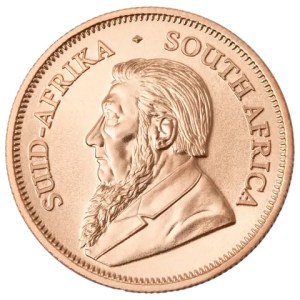 Moneda de Oro Krugerrand 2025 BU reverso