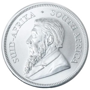 Moneda de Plata Krugerrand 2025 BU reverso