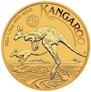 Moneda de Oro Canguro 1/2 oz 2026 BU