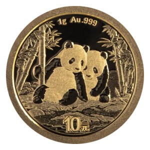 Moneda de Oro Panda 1 g 2026 BU