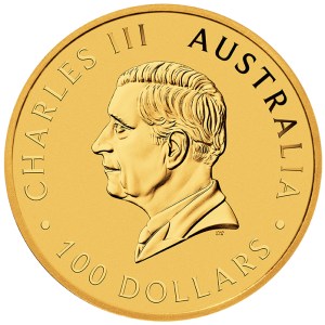 Moneda de Oro Canguro 1 oz 2026 BU anverso