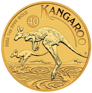 Moneda de Oro Canguro  1 oz 2026 BU