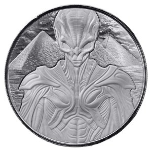 Moneda de Plata Alien 1 oz 2026 BU